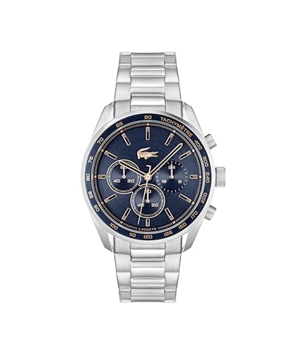 Lacoste Boston Stainless Steel Chronograph Watch 42mm