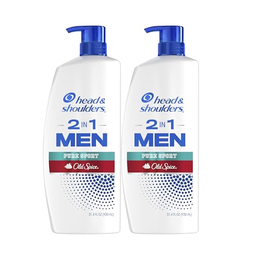 2 Pack Head & Shoulders 2-in-1 Dandruff Shampoo Conditioner