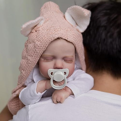 DAYOFF KIDS Reborn Baby Dolls, 20 Inch Lifelike Realistic Anatomically Correct Newborn Baby Doll That Look Real,Christmas/Birthday Baby Doll Gift for Kids Age 3 +