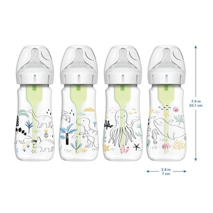 2-Pack Dr. Brown's Anti-Colic Baby Bottles