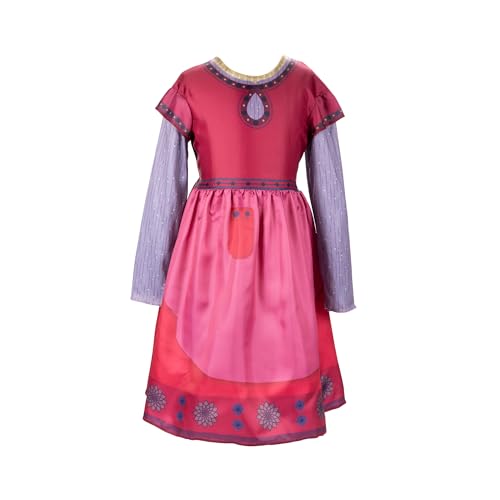 Disney's Wish Asha & Dahlia Dress Up Trunk, Best Friends Role Play Set, Fits Sizes 4-6X [Amazon Exclusive]