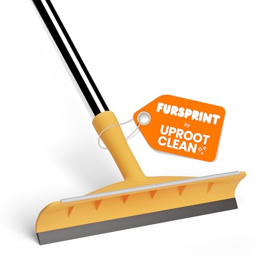 Adjustable Carpet Pet Hair Rake Broom