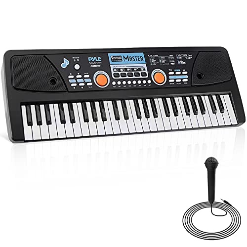 49 Key Portable Electric Karaoke Piano Keyboard Microphone