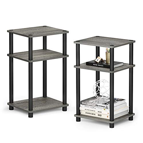 2 Pack Furinno 3-Tier Side End Tables