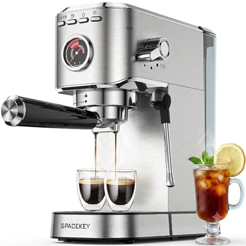 Spacekey 20 Bar Espresso Machine with Milk Frother
