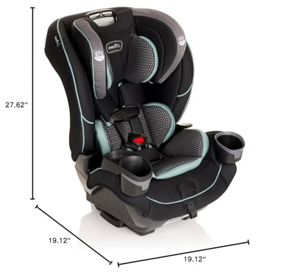 Evenflo EveryFit/All4One 3-in-1 Convertible Car Seat (Atlas Green)