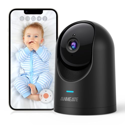 5MP Security Camera, Pet/Baby Monitor, Night Vision