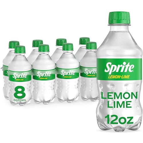 8 Pack Sprite Lemon Lime Soda 12 oz Cans