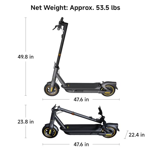 Segway MAX G2 Electric KickScooter, 22MPH