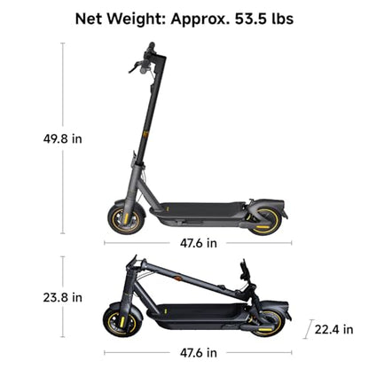 Segway MAX G2 Electric KickScooter, 22MPH