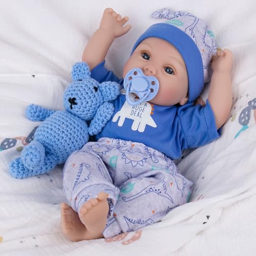 18-Inch Lifelike Reborn Baby Doll with Accessories