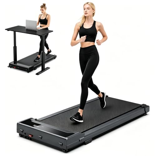 Under Desk Walking Pad Treadmill with Remote Control