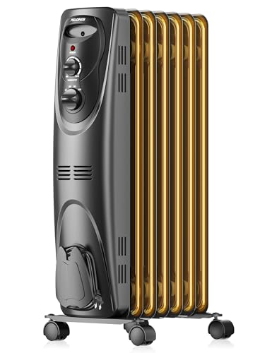 PELONIS 1500W Oil Filled Radiator Space Heater
