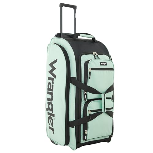 Wrangler 30-Inch Wesley Rolling Duffel Bag