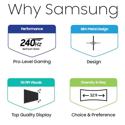 Samsung 49" Curved QD-OLED Gaming Monitor