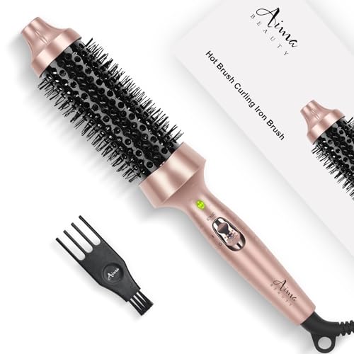 Ceramic Ionic 1.5-Inch Heated Hair Curling Brush