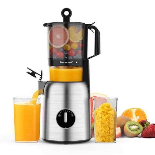 300W Wide-Chute Cold Press Juicer Machine