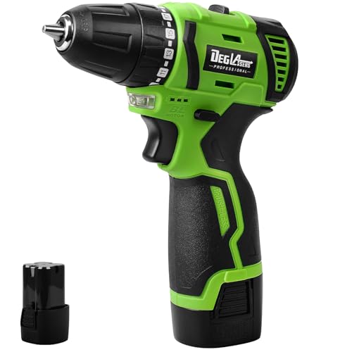 16.8V Cordless Drill Driver with Battery and Charger