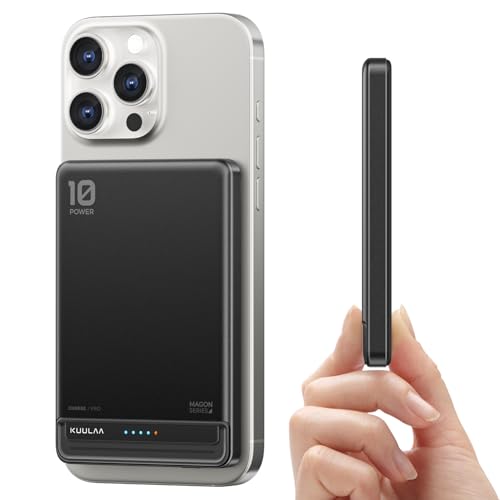 10000mAh Magnetic Wireless Power Bank, Fast Charging