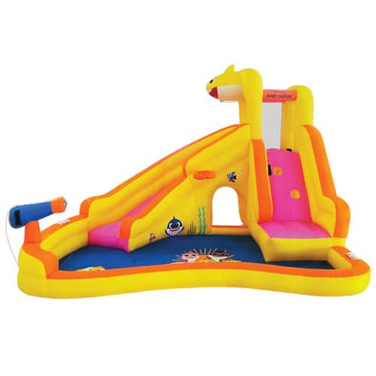 Baby Shark Bounce House with Slide and Sprayer