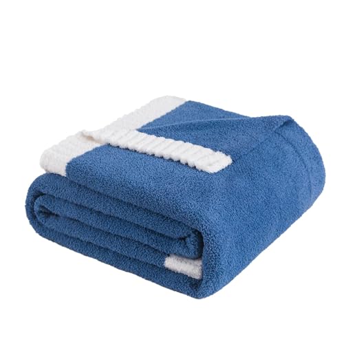 50"x60" Soft Fuzzy Throw Blanket Plush Lightweight Knit