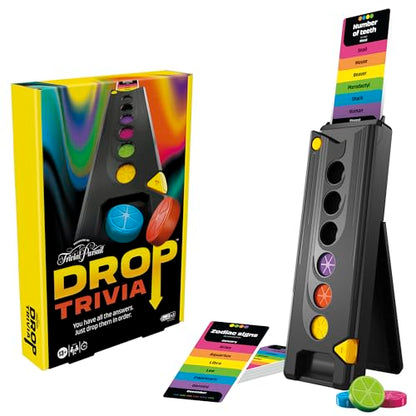 Drop Trivia Game by Hasbro Gaming for Parties