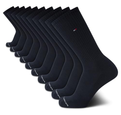 10 Pack Tommy Hilfiger Moisture Wicking Crew Socks