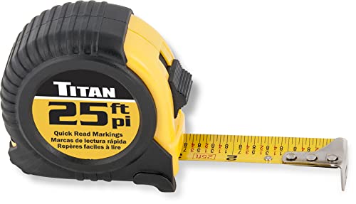 Titan 10906 25-Foot Tape Measure