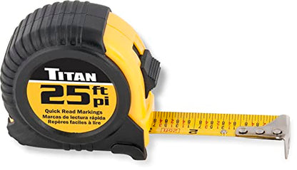 Titan 10906 25-Foot Tape Measure