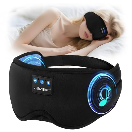 Bluetooth Sleep Mask with Wireless Headphones