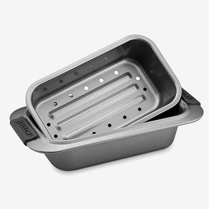 Anolon Nonstick Bakeware Meatloaf Pan Set, 2 Piece