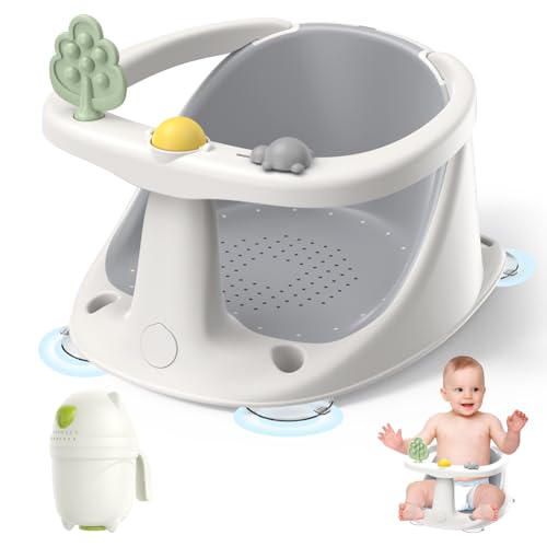 Baby Bath Seat with Non-Slip Suction Cups, Infant Chair