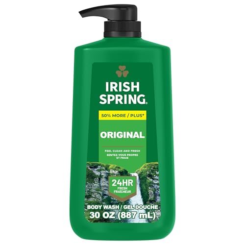 30 fl oz Irish Spring Moisturizing Body Wash Pump