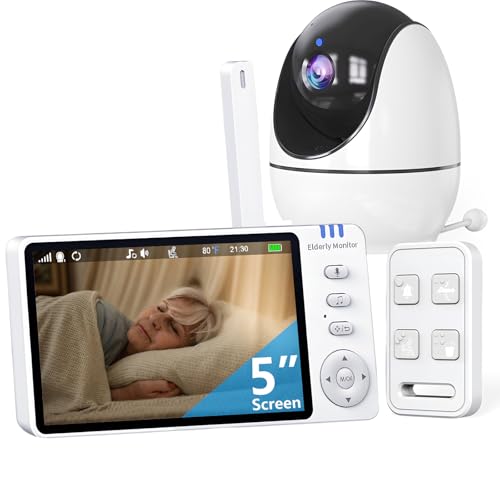 PTZ Camera Elderly Monitor with Audio and Call Button