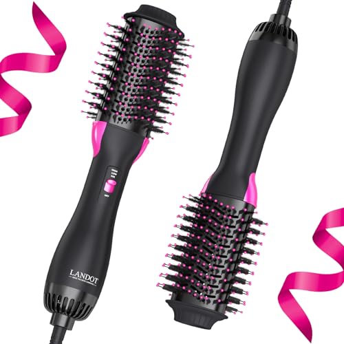 One-Step Hot Air Blowout Brush Dryer 60mm Barrel