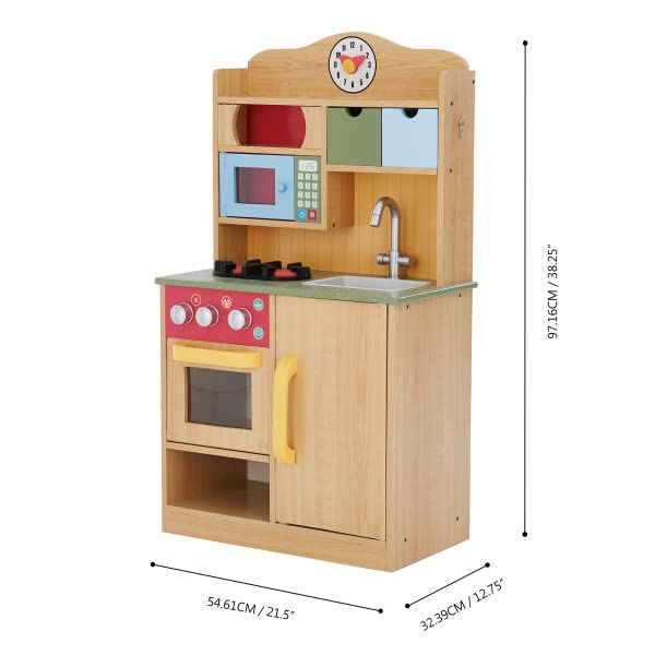 Teamson Kids Interactive Wooden Play Kitchen