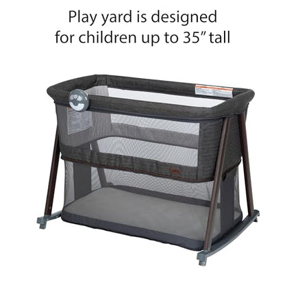 Safety 1st Bassinet & Play Yard, Smoked Pecan