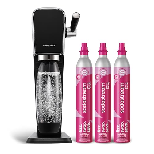 SodaStream Art Sparkling Water Maker Bundle with CO2
