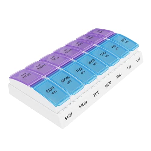 EZY DOSE Weekly AM/PM 7-Day Pill Organizer