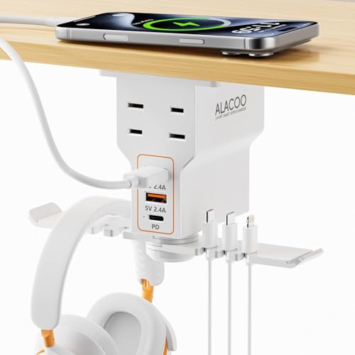 Gaming Headphone Stand with USB Charging Station