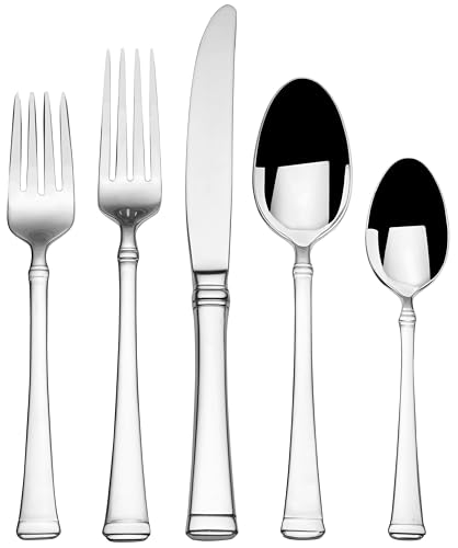 65-Piece Mikasa 18/10 Stainless Steel Flatware Set