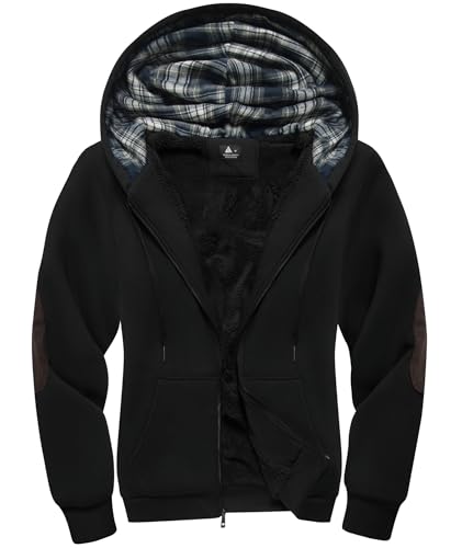 Heavyweight Fleece Zip Up Hoodie Jacket