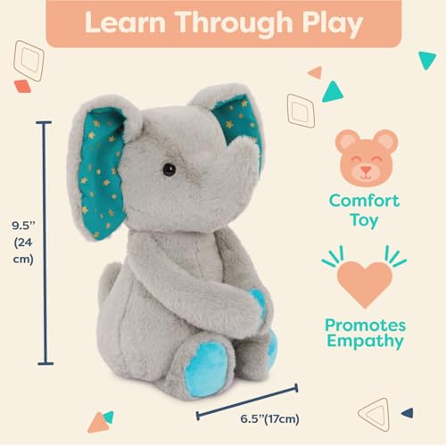 B. Softies Plush Elephant Stuffed Animal Toy