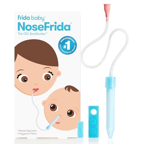 Frida Baby NoseFrida Nasal Aspirator with 4 Filters