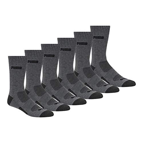 6 Pack PUMA Men's Crew Socks Multipack