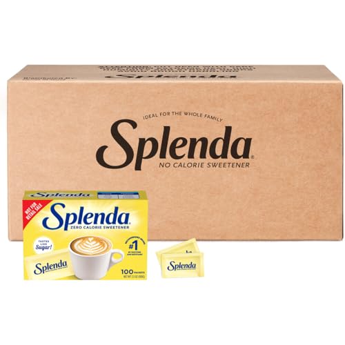100 Count Splenda No Calorie Sweetener Packets, 12 Pack