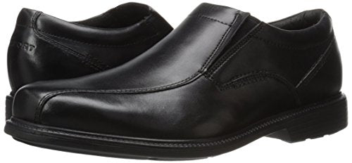 Rockport Men's Charles Road Slip-On Black Leather 10 M (D)-10 M