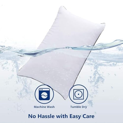 2 Pack JOLLYVOGUE Soft Supportive Bed Pillows