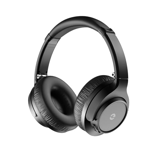 Wireless Bluetooth Headphones 70H Playtime with Mic