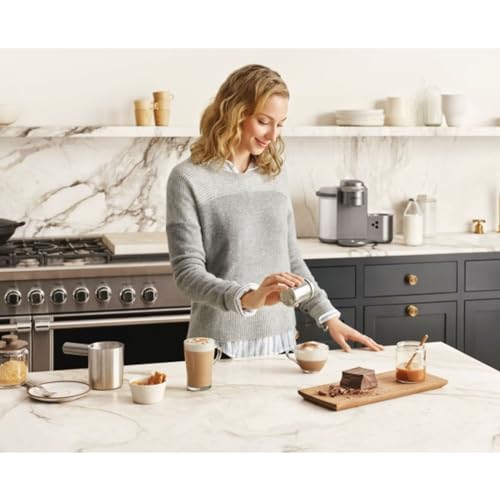 Keurig K-Cafe Special Edition Single Serve K-Cup Pod Coffee, Latte and Cappuccino Maker, Nickel